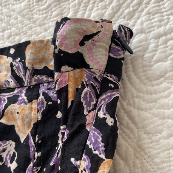 Free People Flowery Skirt - Picture 8 of 11